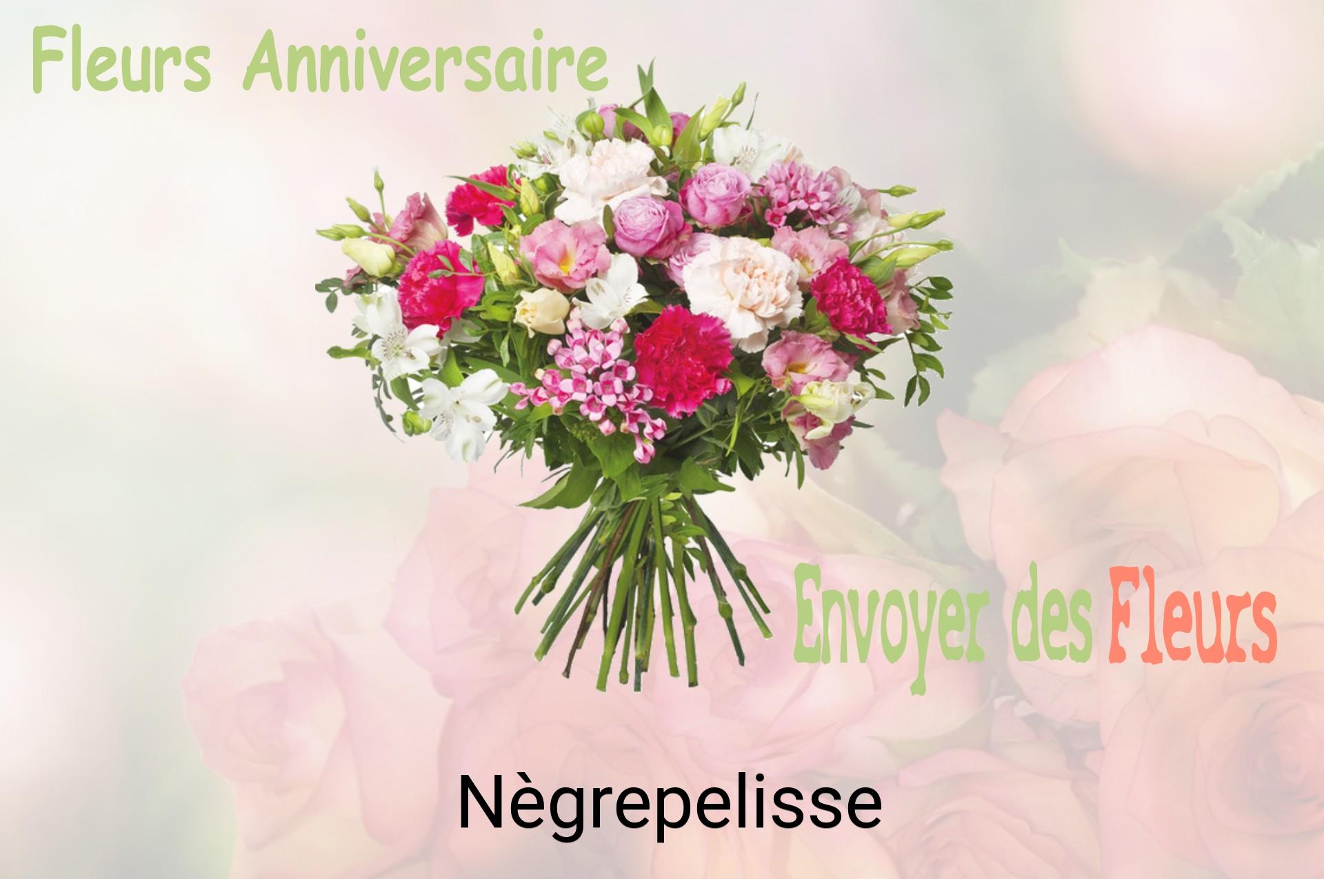 Bouquet de fleurs d’anniversaire livré à Nègrepelisse